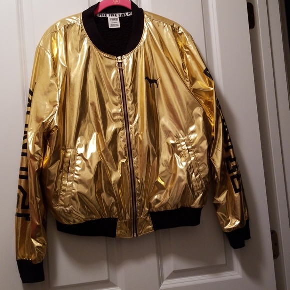 pink gold jacket
